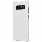 Samsung Galaxy Note 8 (N950F) Nillkin Frosted Shield balts plastmasas futrālis + ekrāna aizsargplēve