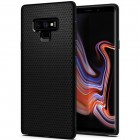 Samsung Galaxy Note 9 (N960F) „Spigen“ Liquid Air melns cieta silikona apvalks