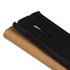Samsung Galaxy Note Edge (N915FY) atvēramais ādas melns maciņš (maks)