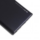 Samsung Galaxy Note 10+ (N975F) Mercury melns cieta silikona (TPU) apvalks