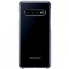 Samsung Galaxy S10 (G973) Led Cover melns plastika apvalks