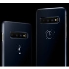 Samsung Galaxy S10 (G973) Led Cover melns plastika apvalks