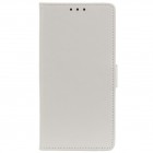 Samsung Galaxy S10 Lite (G970) atvēramais ādas balts maciņš (maks)