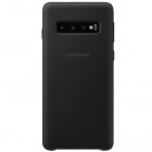 Samsung Galaxy S10 (G973) „Samsung“ Silicone Cover cieta silikona TPU melns apvalks