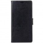 Samsung Galaxy S10e (G970) atvēramais ādas melns maciņš (maks)