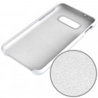 Samsung Galaxy S10e „Shell“ cieta silikona (TPU) balts vāciņš, apvalks