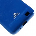 Samsung Galaxy S2 Mercury zils cieta silikona (TPU) apvalks