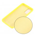 Samsung Galaxy S20 FE (Fan Edition) „Shell“ cieta silikona (TPU) dzeltens apvalks