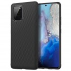 Samsung Galaxy S20 (G980) cieta silikona (TPU) melns apvalks