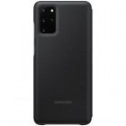 Samsung Galaxy S20+ Plus (G986) oficiāls Smart Led View Cover atvērams melns maciņš (maks)