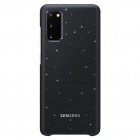 Samsung Galaxy S20 (G980) Led Cover melns plastika apvalks
