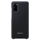 Samsung Galaxy S20 (G980) Led Cover melns plastika apvalks