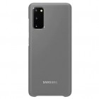 Samsung Galaxy S20 (G980) Led Cover pelēks plastika apvalks
