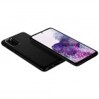 Samsung Galaxy S20 (G980) Spigen Liquid Air melns cieta silikona apvalks