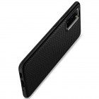 Samsung Galaxy S20 (G980) Spigen Liquid Air melns cieta silikona apvalks