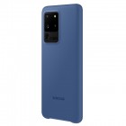 Samsung Galaxy S20 Ultra (G988) „Samsung“ Silicone Cover cieta silikona TPU tumši zils apvalks