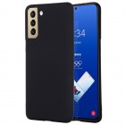 Samsung Galaxy S21 FE (Fan Edition) 5G Shell cieta silikona (TPU) apvalks - melns