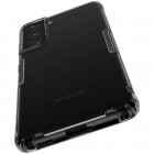 Samsung Galaxy S21 (G991B) Nillkin Nature pelēks (caurspīdīgs) silikona planākais apvalks