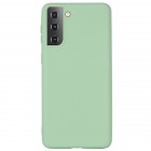Samsung Galaxy S21 (G991B) „Shell“ cieta silikona (TPU) zaļš apvalks