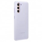 Samsung Galaxy S21 (G991B) Led Cover violeta plastika apvalks