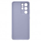 Samsung Galaxy S21 Ultra (G998B) „Samsung“ Silicone Cover cieta silikona TPU violeta apvalks