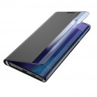 Samsung Galaxy S21 Ultra (G998B) View Line melns atvērams maciņš (maks)