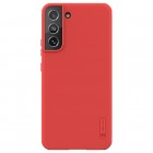 Samsung Galaxy S22 5G (SM-S901X) „Nillkin“ Frosted Shield Pro sarkans vāciņš, apvalks