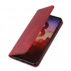 Samsung Galaxy S22+ 5G (SM-S906X) „Split“ sērijas sarkans atvērams maciņš, maks