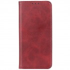 Samsung Galaxy S22 Ultra 5G (SM-S908X) „Split“ sērijas sarkans atvērams maciņš, maks
