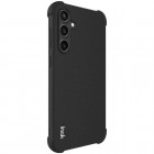 Samsung Galaxy S23 FE (Fan Edition) Imak pastiprinātas aizsardzības cieta silikona (TPU) melns vāciņš