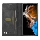 Samsung Galaxy S23+ (SM-S916) „Lc.Imeeke“ melns ādas atvērams maciņš