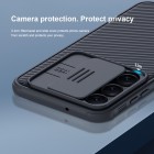 Samsung Galaxy S23+ (SM-S916) „Nillkin“ CamShield Pro melns apvalks