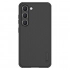 Samsung Galaxy S23+ (SM-S916) „Nillkin“ Frosted Shield Pro melns vāciņš, apvalks