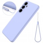Samsung Galaxy S24+ (SM-S926) Shell cieta silikona (TPU) apvalks - violets