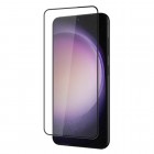 Samsung Galaxy S24 (SM-S921) „Mocolo“ 2.5D Tempered Glass melns ekrāna aizsargstikls