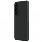 Nillkin Frosted Shield Pro Samsung Galaxy S25 melns plastmasas apvalks futrālis