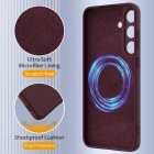 Samsung Galaxy S25+ "Shell" MagSafe cieta silikona (TPU) bordo apvalks