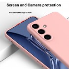 Samsung Galaxy S25 "Shell" cieta silikona (TPU) apvalks - rozs