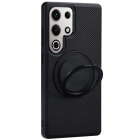 Samsung Galaxy S25 Ultra "ViLi" TCY Carbon MagSafe Kickstand melns apvalks