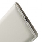 Samsung Galaxy S3 balts atvēramais Smart Window ādas maciņš