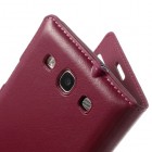 Samsung Galaxy S3 rozs atvēramais Smart Window ādas maciņš
