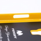Samsung Galaxy S3 mini i8190 Mercury dzeltens cieta silikona (TPU) futrālis