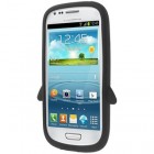 Rotaļīgs silikona Samsung Galaxy S3 mini i8190 apvalks pingvīns