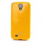 Samsung Galaxy S4 Mercury dzeltens cieta silikona (TPU) apvalks
