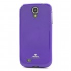 Samsung Galaxy S4 Mercury violeta cieta silikona (TPU) apvalks