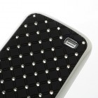 Samsung Galaxy S4 mini elegants melns futrālis ar spīduļiem