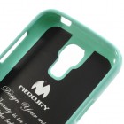 Samsung Galaxy S4 mini Mercury piparmētru cieta silikona (TPU) futrālis