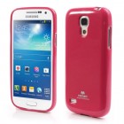 Samsung Galaxy S4 mini Mercury tumši rozs cieta silikona (TPU) apvalks