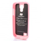 Samsung Galaxy S4 mini Mercury rozs cieta silikona (TPU) futrālis