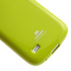 Samsung Galaxy S4 mini Mercury zaļš cieta silikona (TPU) futrālis